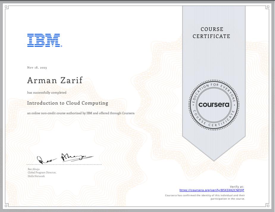 Introduction to Cloud Computing